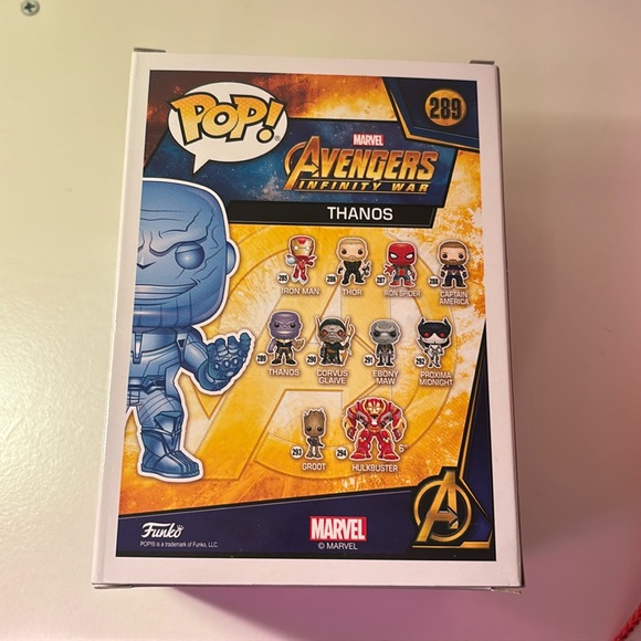 Blue Chrome Walmart Exclusive Thanos😊*NO POP PROTECTOR - Picture 3 of 6